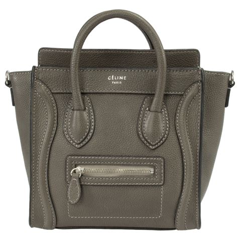 celine silver hardware bag|celine nano bag reviews.